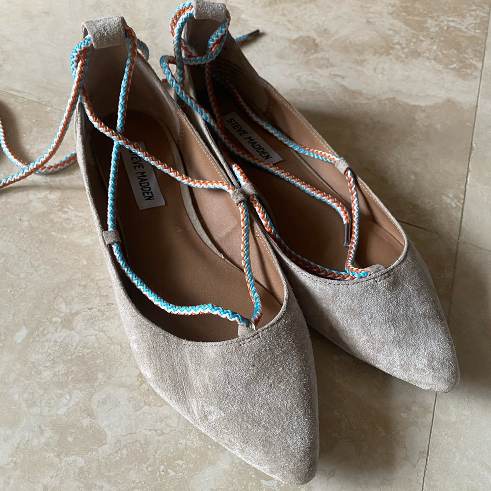 Steve Madden Suede Flats